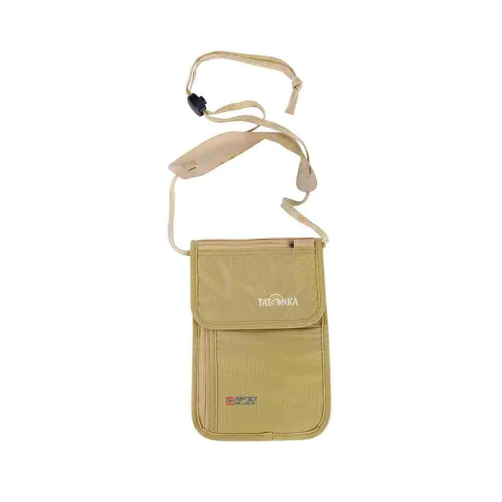 防盜旅行掛袋 Skin Neck Pouch RFID B Black