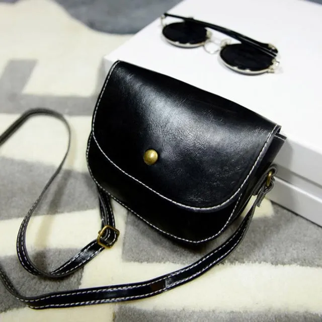 2017 Famous Brand Women Messenger Bags Vintage Female Leather Handbags Fashion Crossbody Tote Shoulder Bag Sac Pochette Bolsos