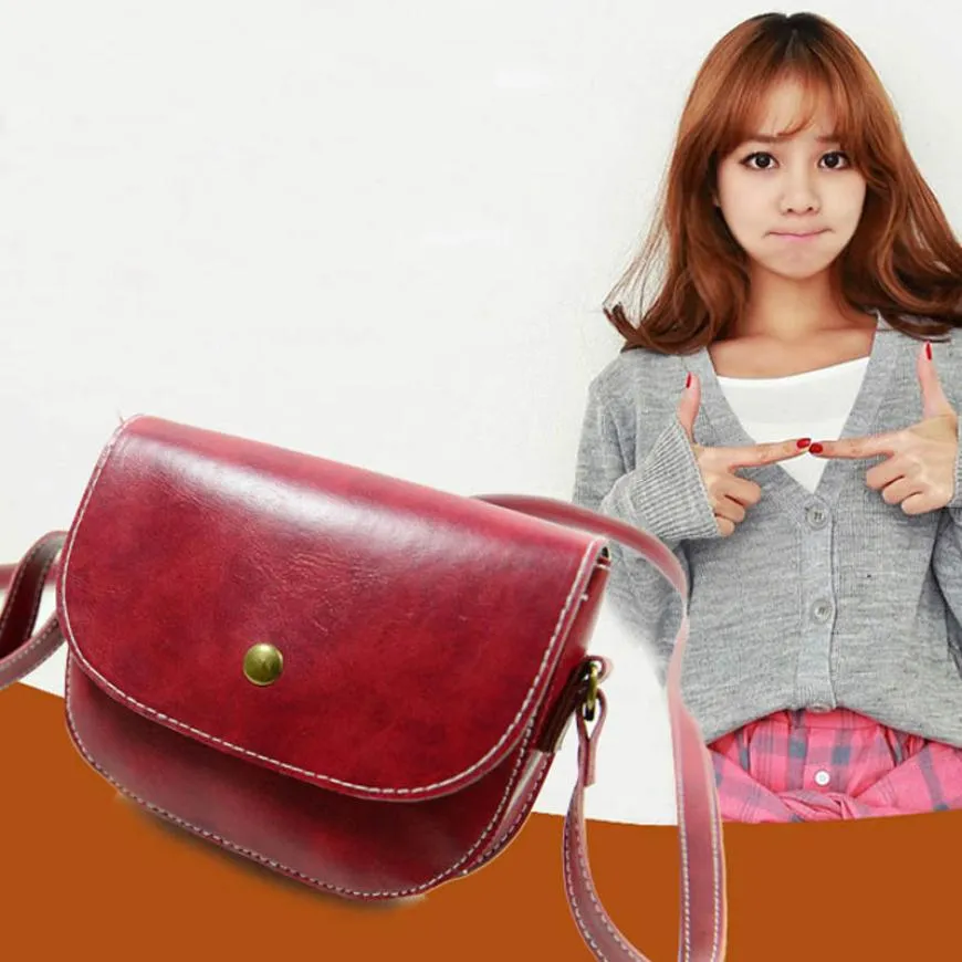 2017 Famous Brand Women Messenger Bags Vintage Female Leather Handbags Fashion Crossbody Tote Shoulder Bag Sac Pochette Bolsos