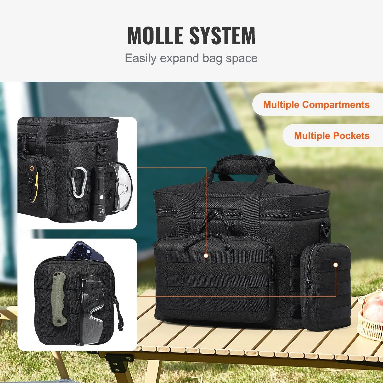 20L Insulated Multi-Purpose Cooler Bag