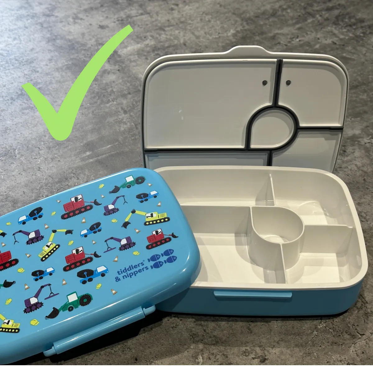 5 Compartment Lunch / Bento Box for Kids & Adults! | Includes Cutlery - Fork & Spoon | Leak-Proof & BPA-Free | Microwave, Freezer & Dishwasher Safe