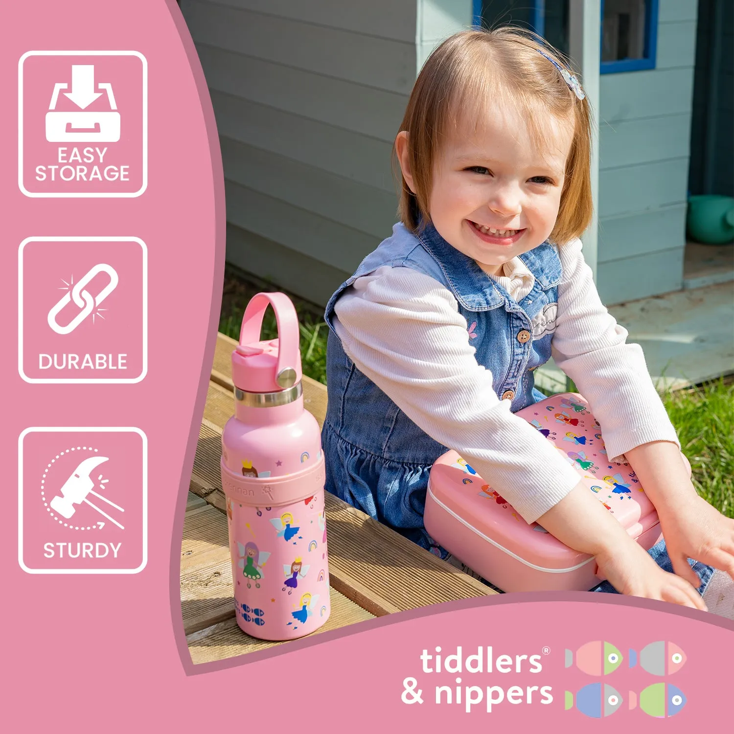 5 Compartment Lunch / Bento Box for Kids & Adults! | Includes Cutlery - Fork & Spoon | Leak-Proof & BPA-Free | Microwave, Freezer & Dishwasher Safe