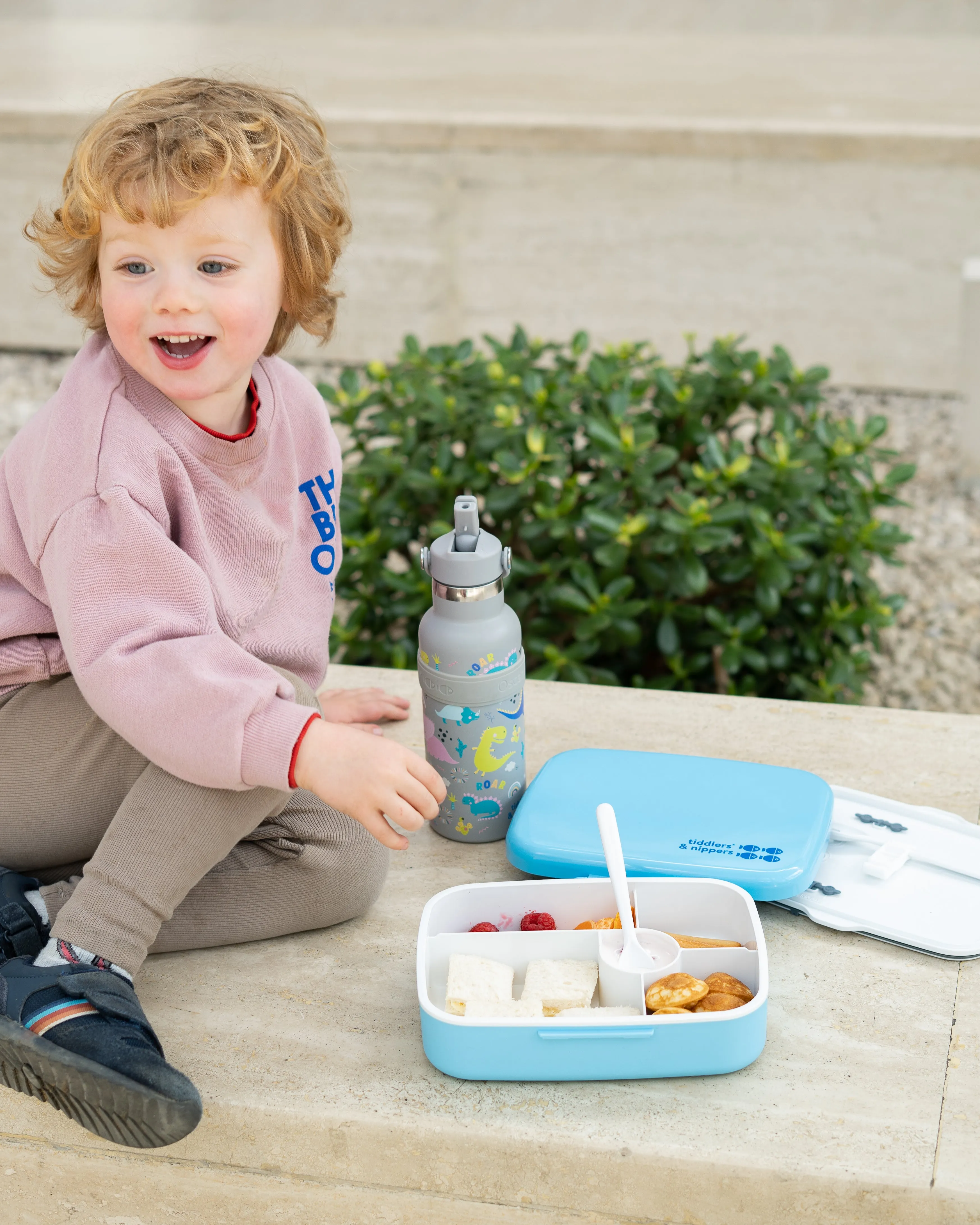 5 Compartment Lunch / Bento Box for Kids & Adults! | Includes Cutlery - Fork & Spoon | Leak-Proof & BPA-Free | Microwave, Freezer & Dishwasher Safe