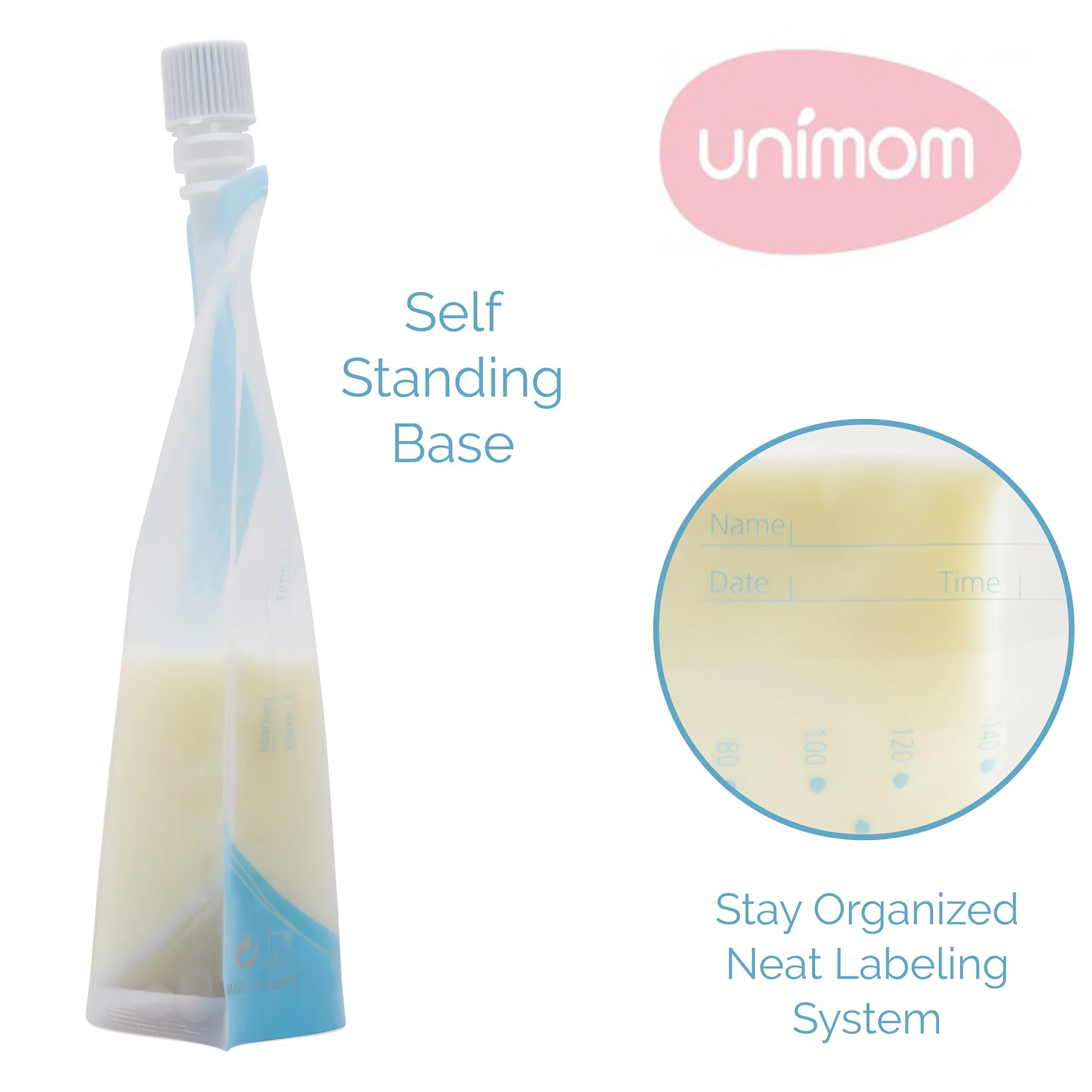 50 Pump and Store Milk Bags