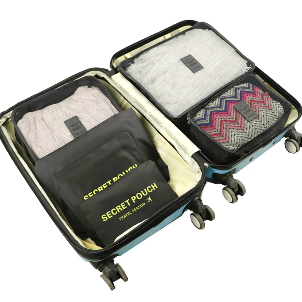 6pcs Travel Organizer Bags