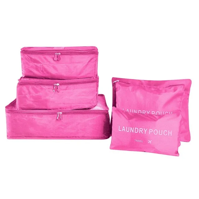 6pcs Travel Organizer Bags