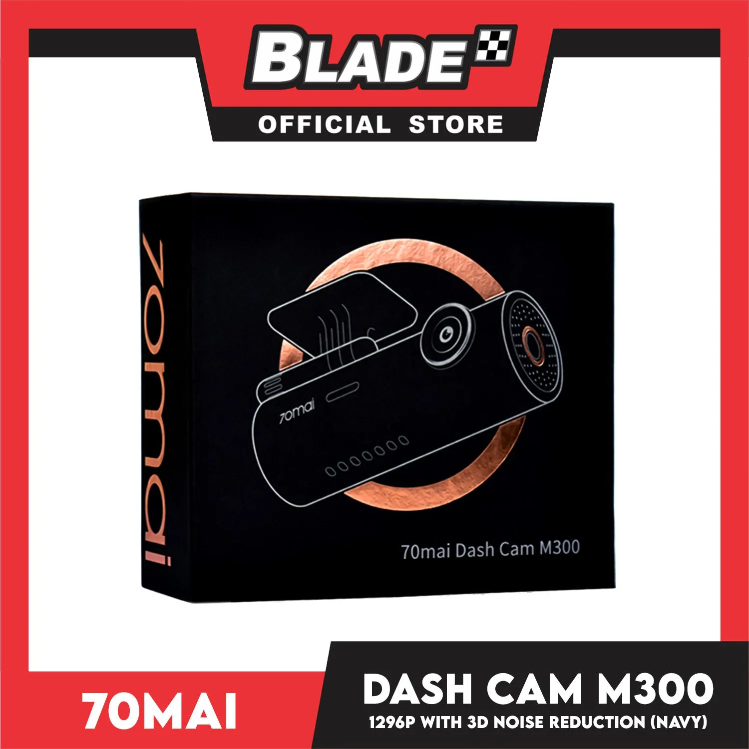 70mai Dash Cam M300 (Navy)