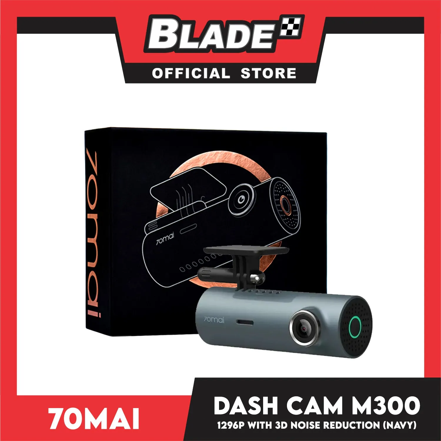 70mai Dash Cam M300 (Navy)