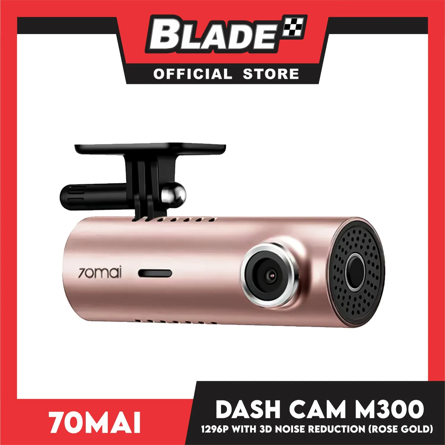 70mai Dash Cam M300 (Rose Gold)