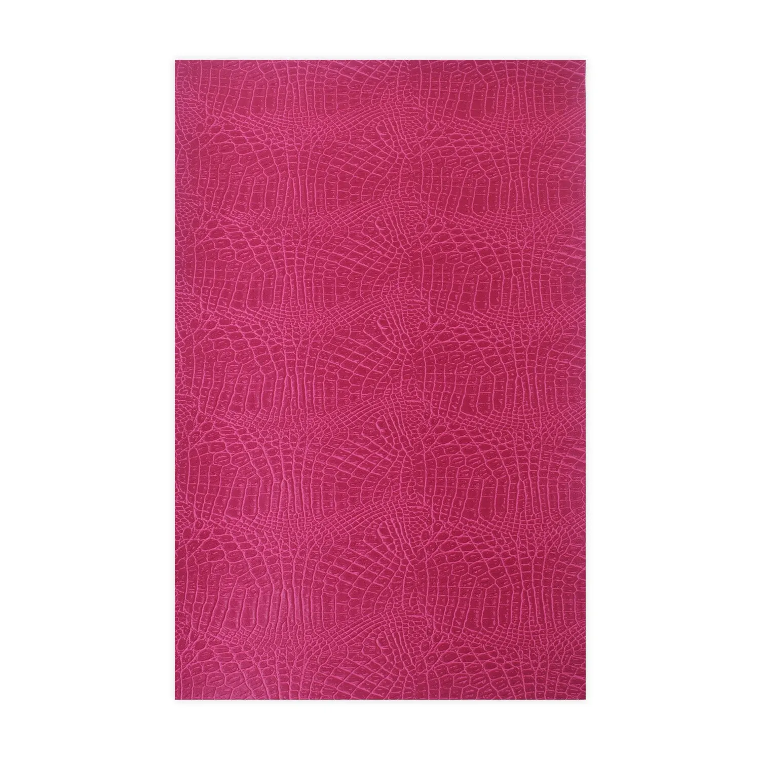 8*12" Crocodile pattern Faux leather sheets PVC Leather Fabric Sheets for bag keychain 1pcs 102650