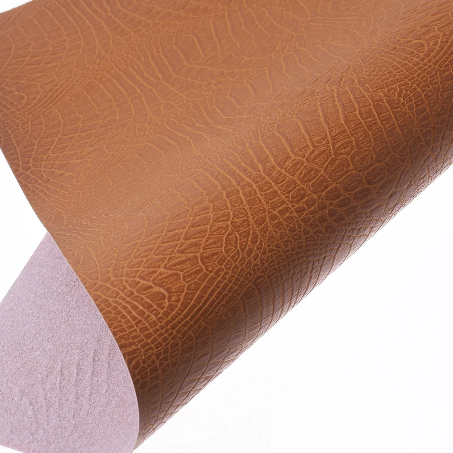 8*12" Crocodile pattern Faux leather sheets PVC Leather Fabric Sheets for bag keychain 1pcs 102650