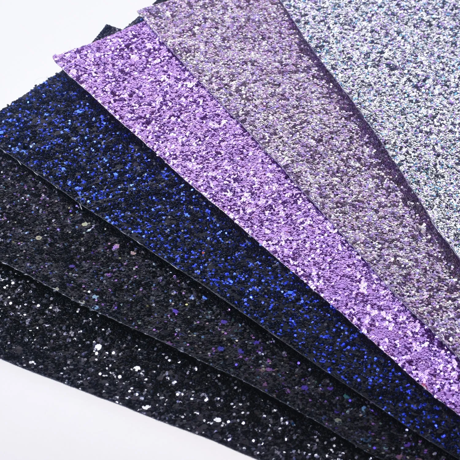 8*12" Glitter Faux leather sheets Glitter Fabric Sheet PU Synthetic Leather Sheets headbands 1pcs 102637