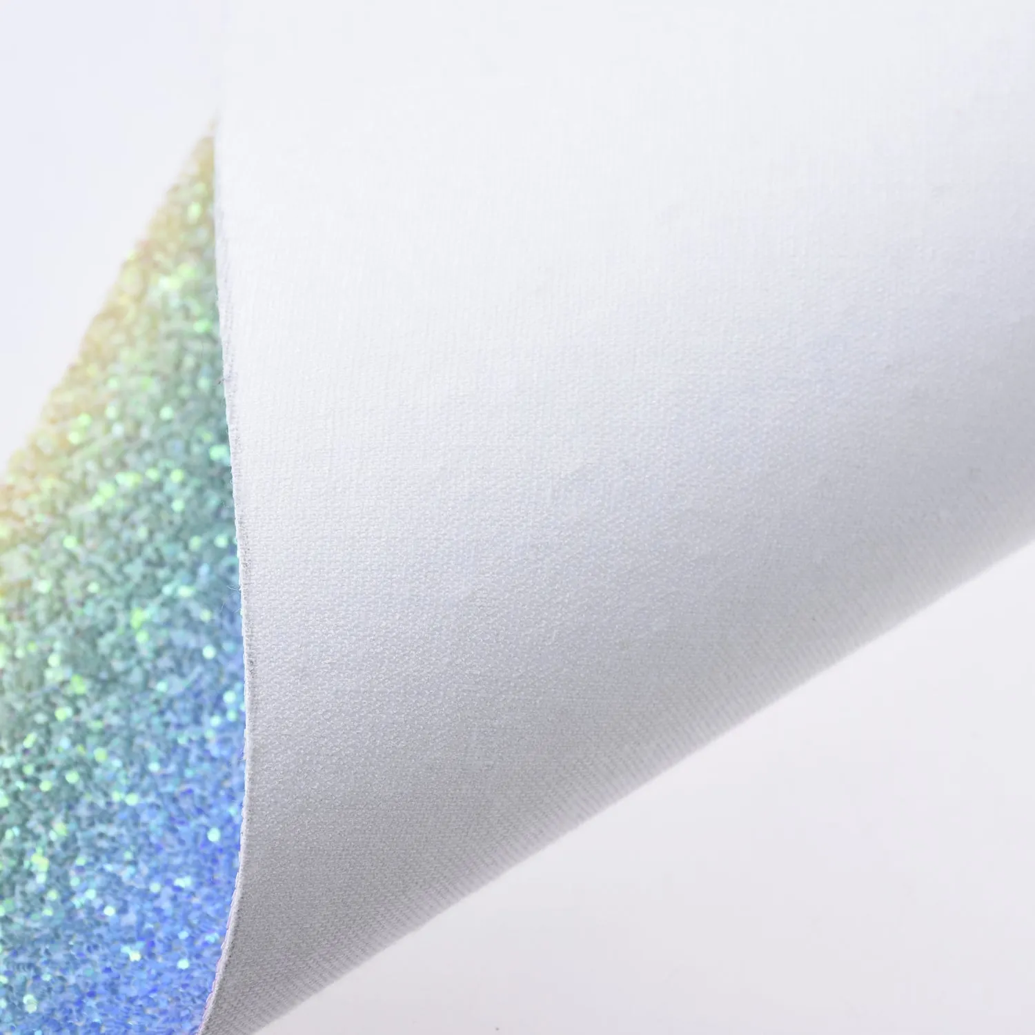 8*12" Glitter Faux leather sheets Rainbow Leather Sheets PU fabric Sheets DIY hair bow jewelry making 1pcs 102625