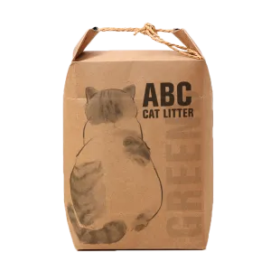 ABC Vegan Cat Litter Greens Scent 2.5KG x 9 Bags
