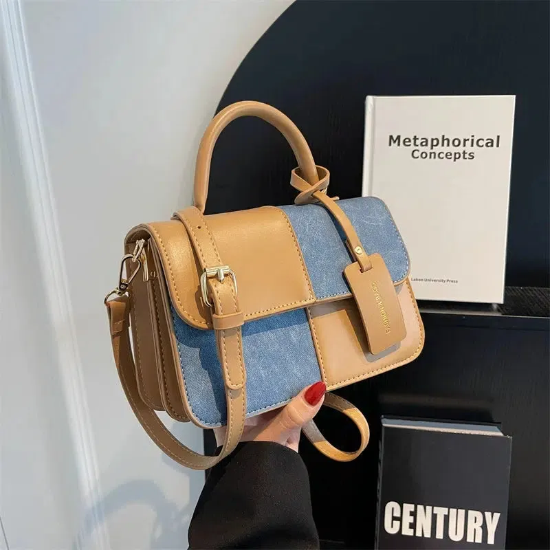 Adjustable Strap Small Square Bag