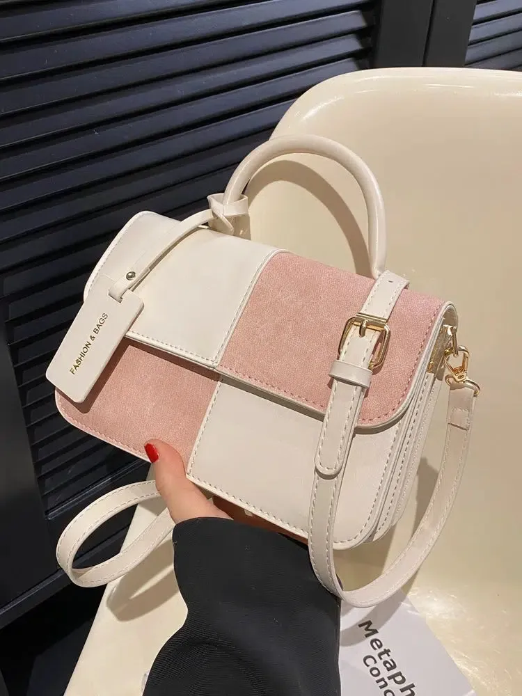 Adjustable Strap Small Square Bag