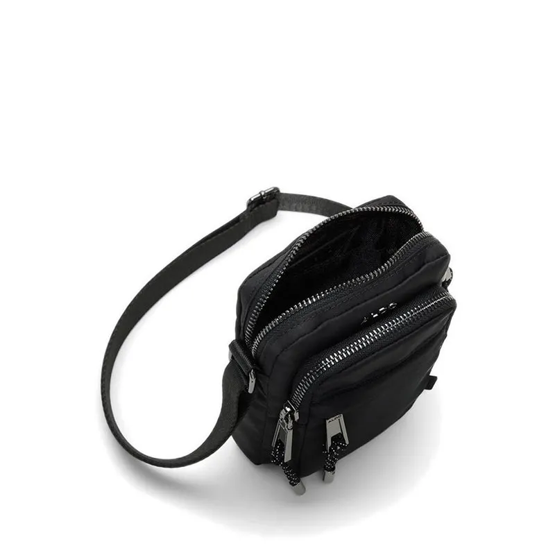 Aldo Laralath Men's Crosbody Bag - Black/Black