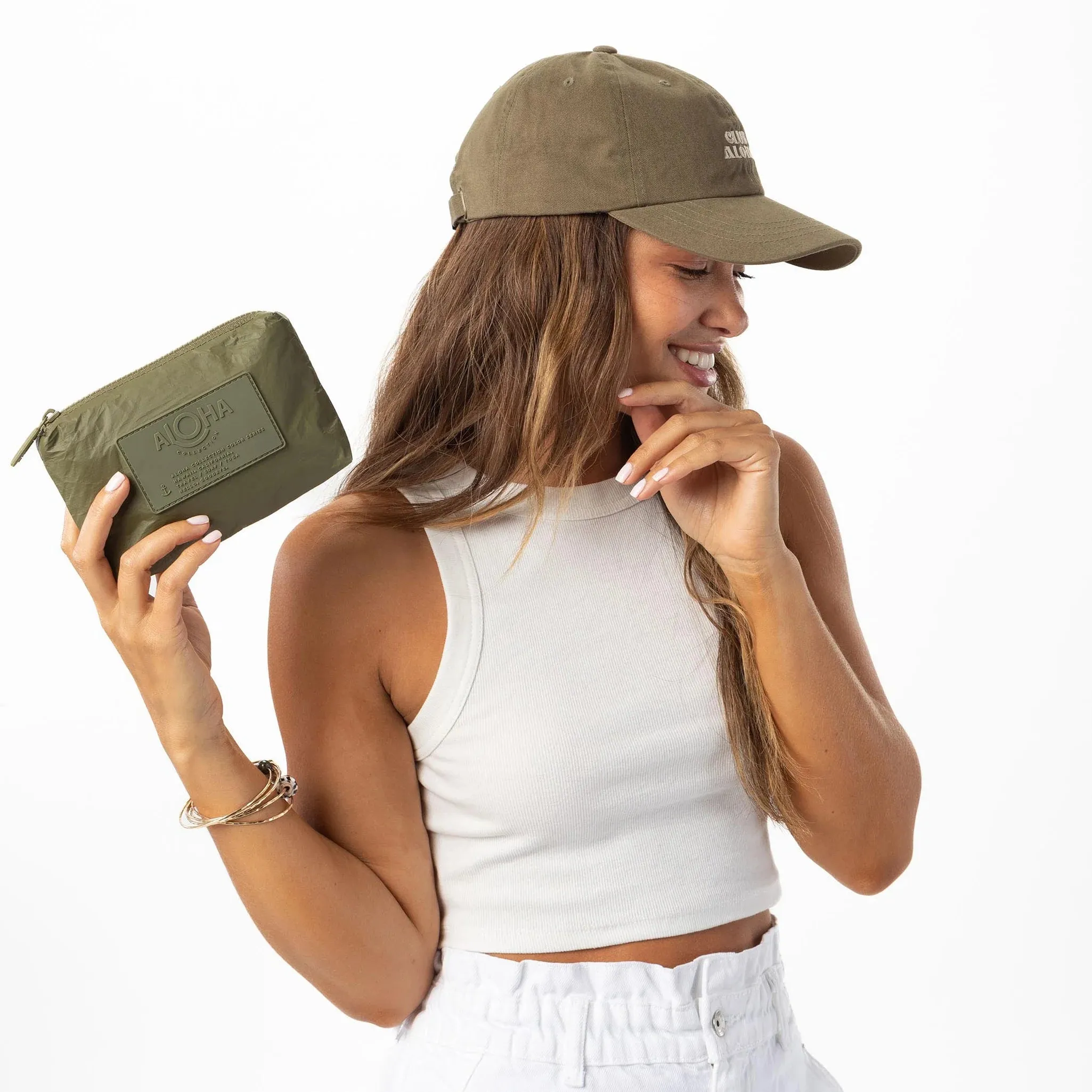 Aloha Mini Pouch Monochrome Olive