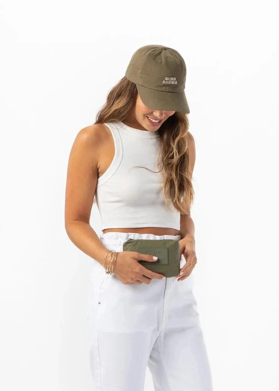 Aloha Mini Pouch Monochrome Olive