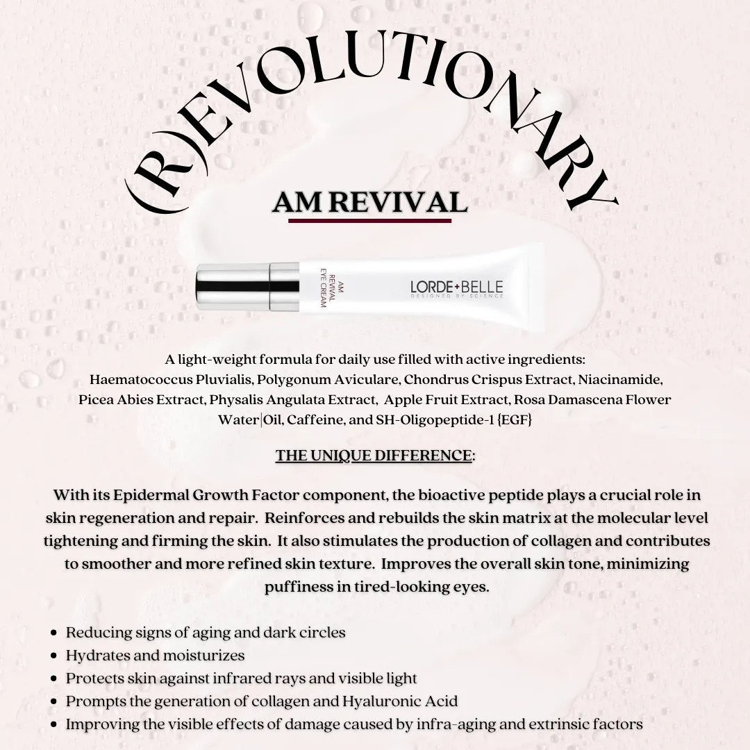 AM Revival Eye Cream
