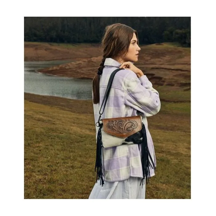 Anam Cara Hand-Tooled Mayra Bag