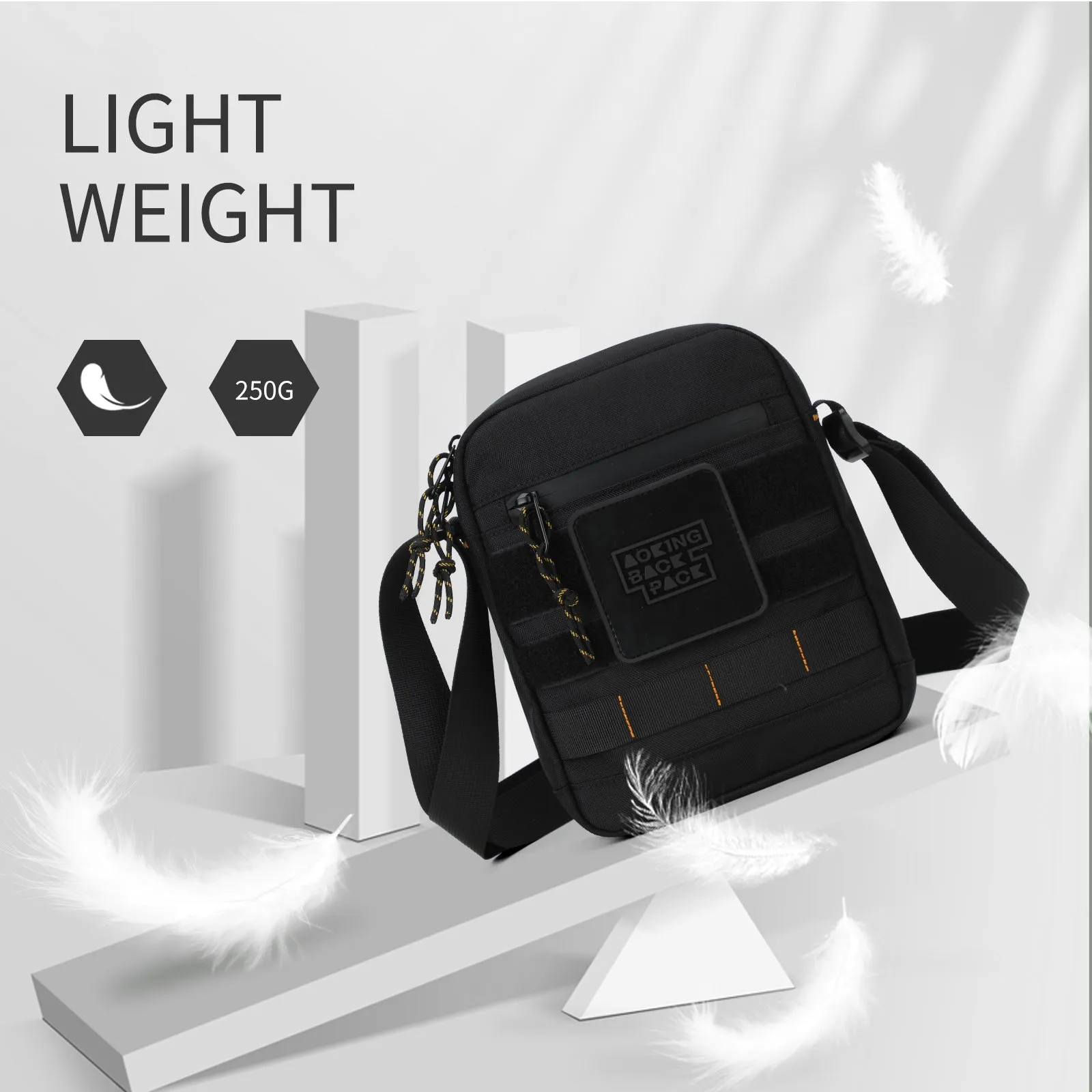 Aoking Durable Large Capacity Cross-Body Shoulder Bag XK3056