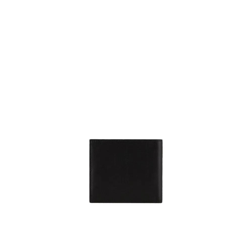 Armani Exchange Black Leather Wallet