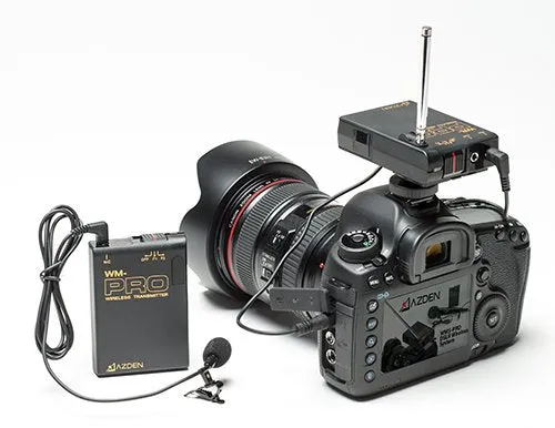 Azden WLX-PRO VHF Wireless Lavalier Microphone System (F1/F2 Frequencies)