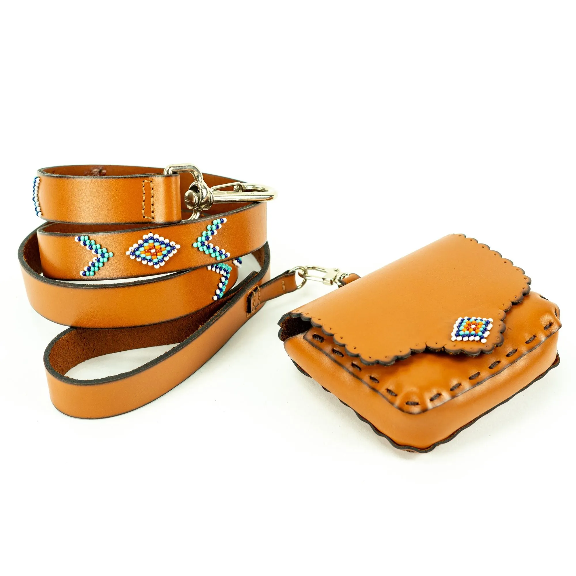 Aztec Leash and Bag Bundle