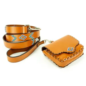 Aztec Leash and Bag Bundle
