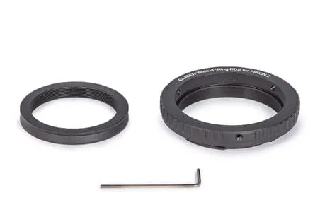 Baader Wide T-Ring Nikon Z (for Z bayonet) with D52i to T-2 and S52 - 2408335