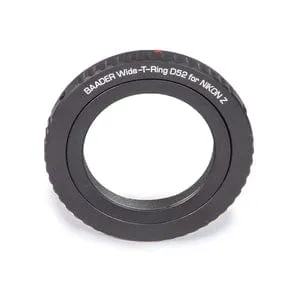 Baader Wide T-Ring Nikon Z (for Z bayonet) with D52i to T-2 and S52 - 2408335
