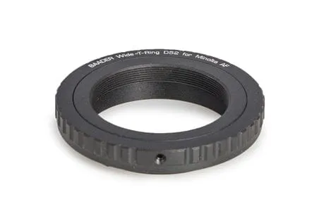 Baader Wide T-Ring Sony Alpha and Minolta Maxxum with D52i to T-2 and S52 - 2408334
