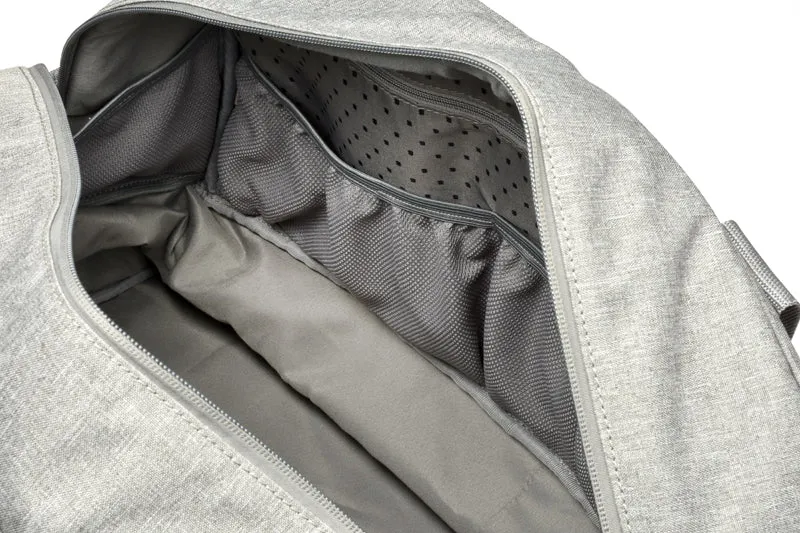 Béaba Amsterdam II Expandable Travel Changing Bag Heather Grey