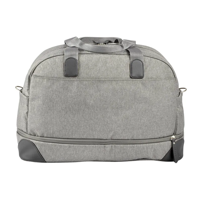 Béaba Amsterdam II Expandable Travel Changing Bag Heather Grey
