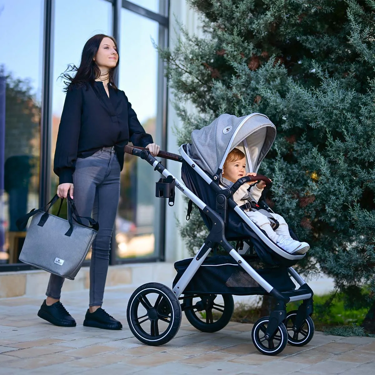 Baby Stroller VIOLA up to 22kg  Bag