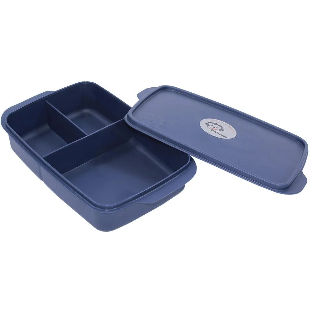 Banana Divided Lunch Box (1 L)