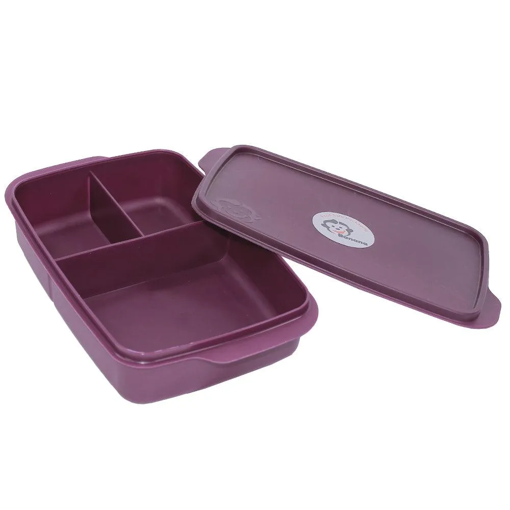 Banana Divided Lunch Box (1 L)