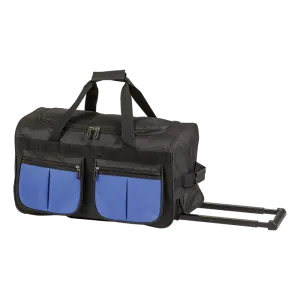 Barron BB0197 - Rolling Duffel With Coloured Front Pockets