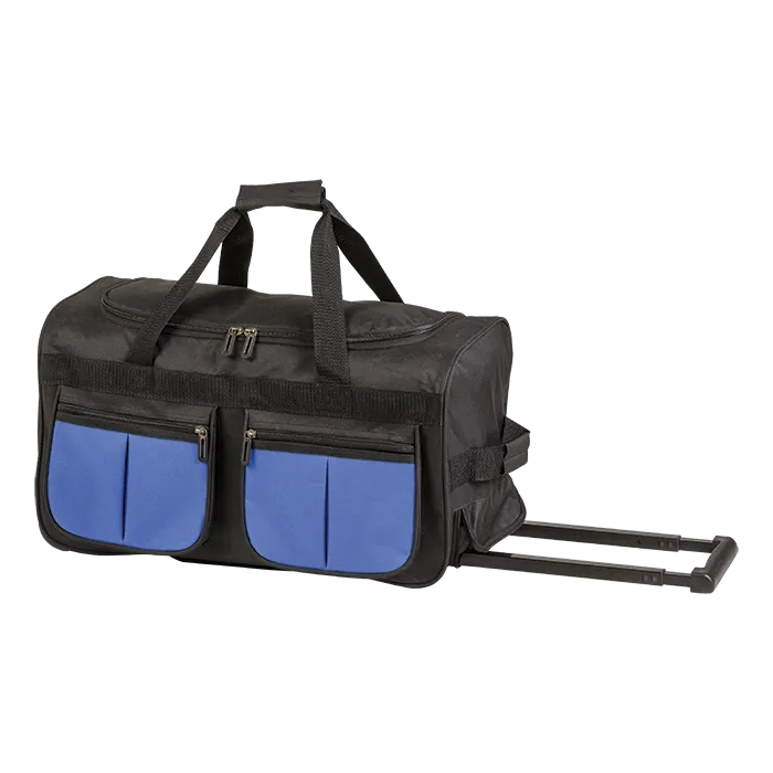 Barron BB0197 - Rolling Duffel With Coloured Front Pockets