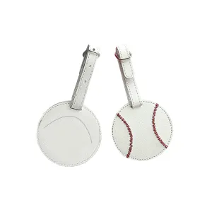 BASEBALL LUGGAGE TAG