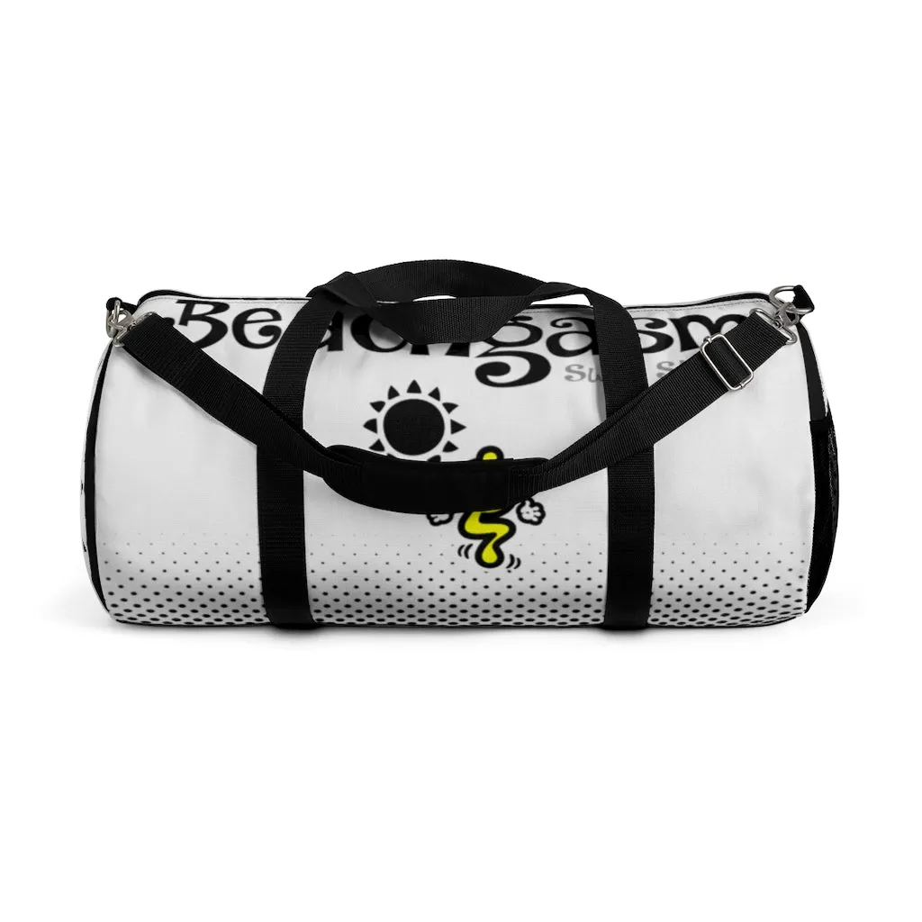 BEACHGASM-WHITE Duffel Bag