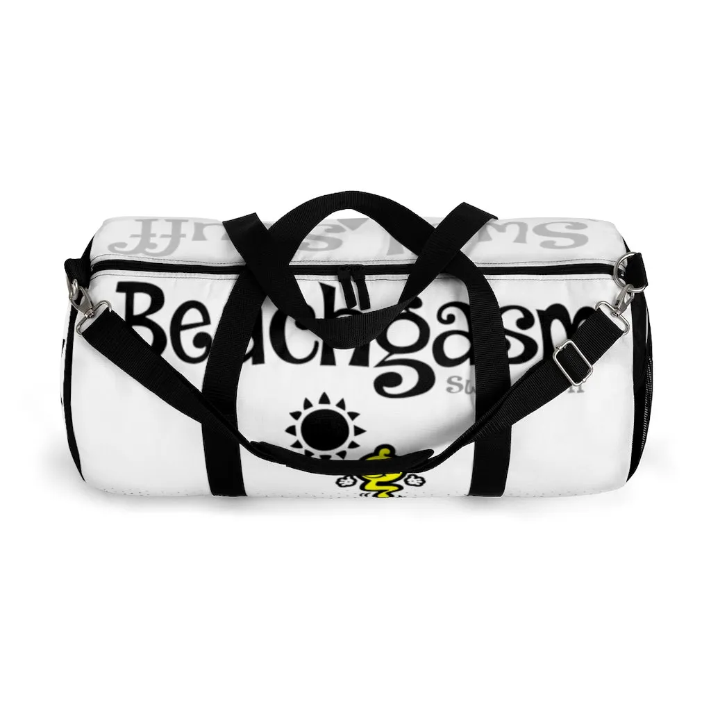 BEACHGASM-WHITE Duffel Bag