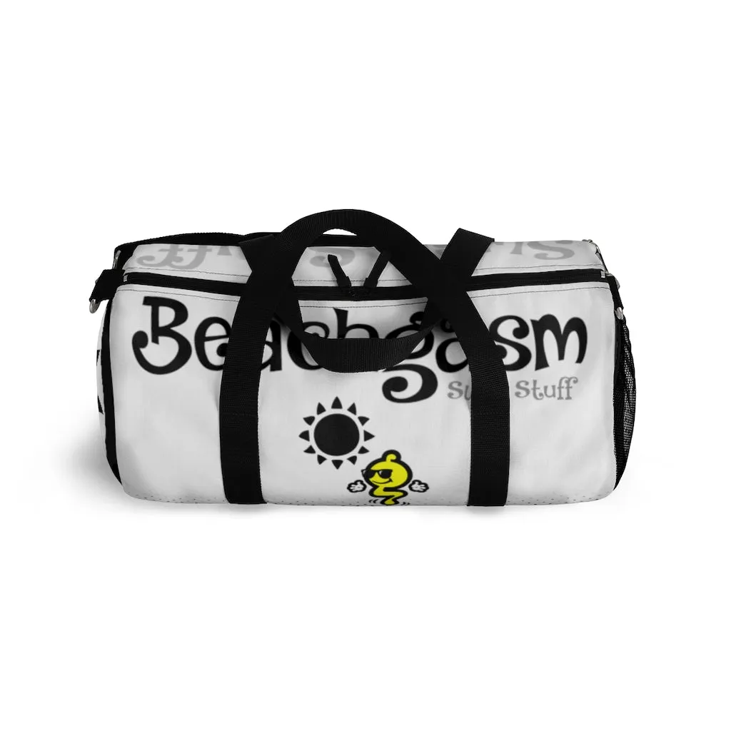 BEACHGASM-WHITE Duffel Bag