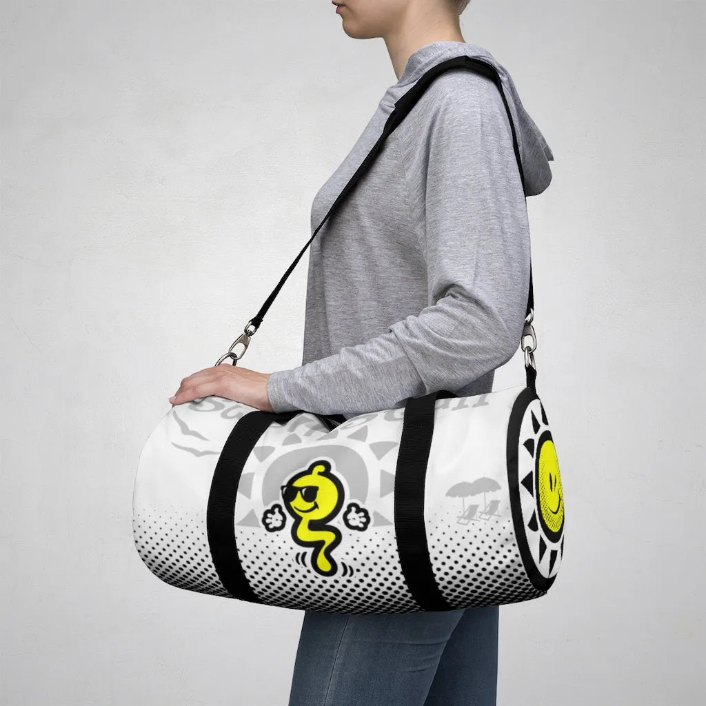 BEACHGASM-WHITE Duffel Bag