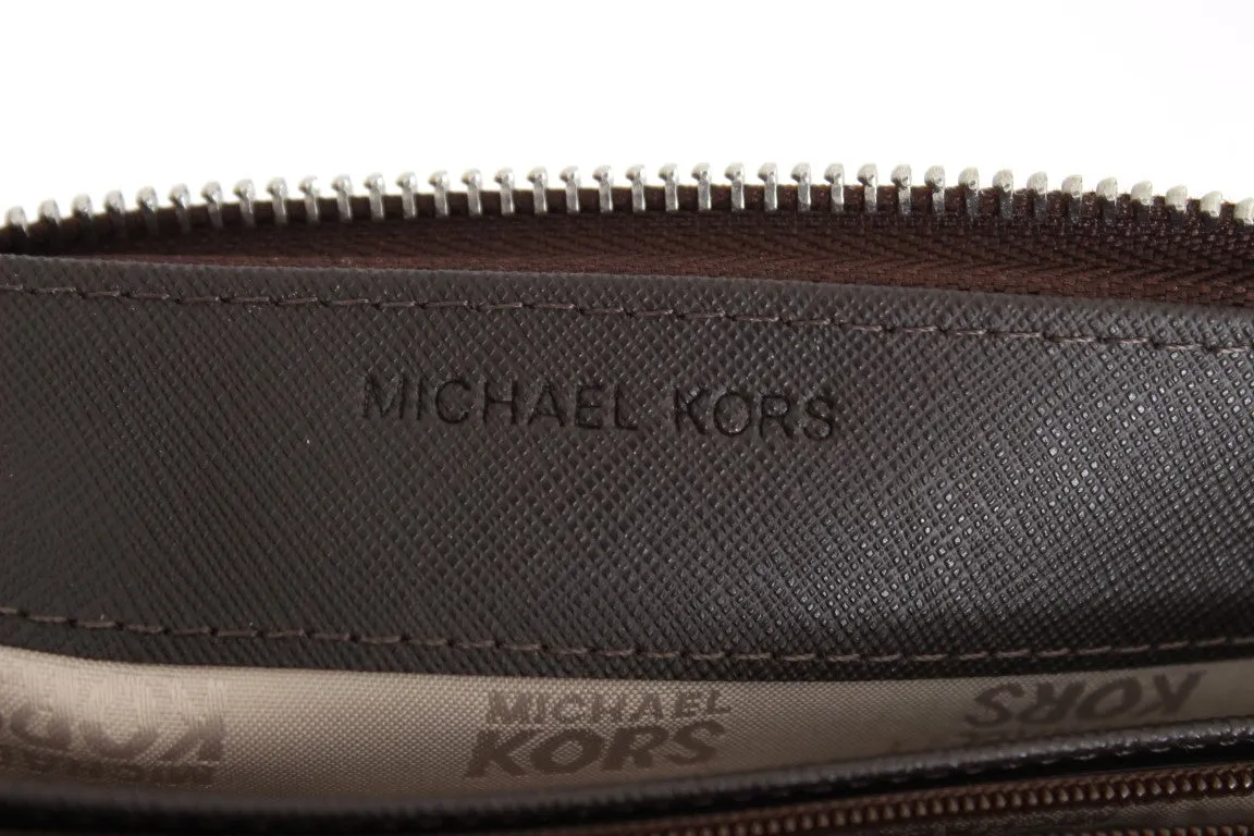 Beige JET SET ITEM Continental Wallet