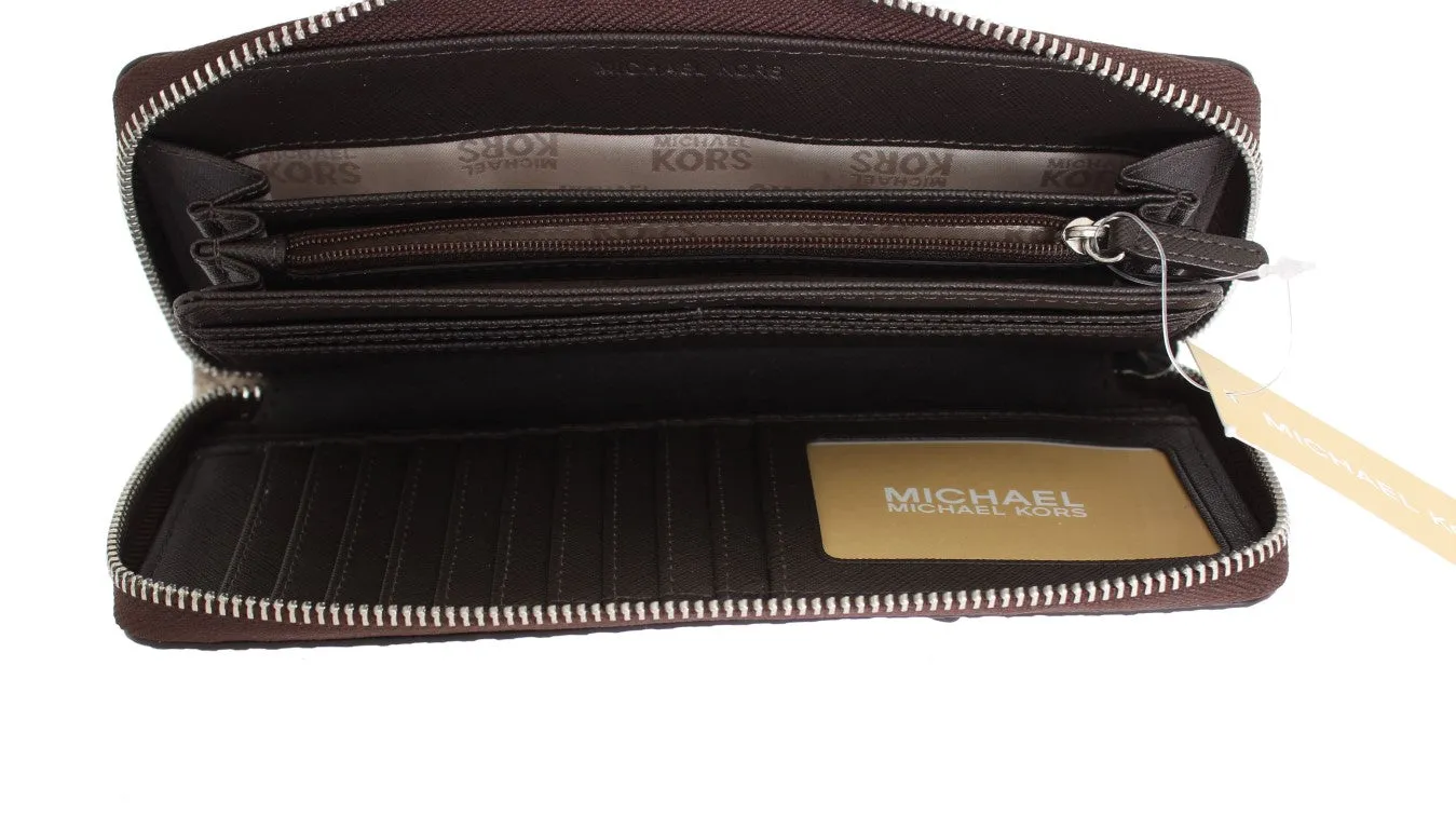 Beige JET SET ITEM Continental Wallet