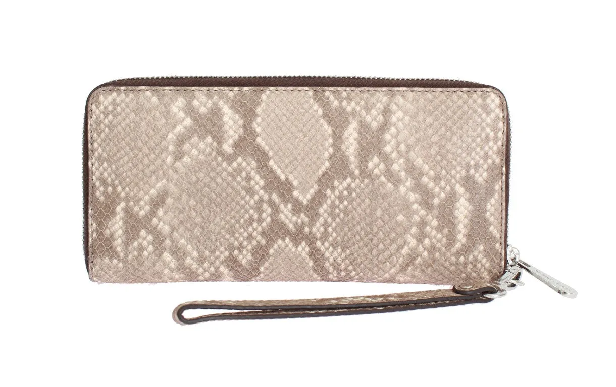 Beige JET SET ITEM Continental Wallet