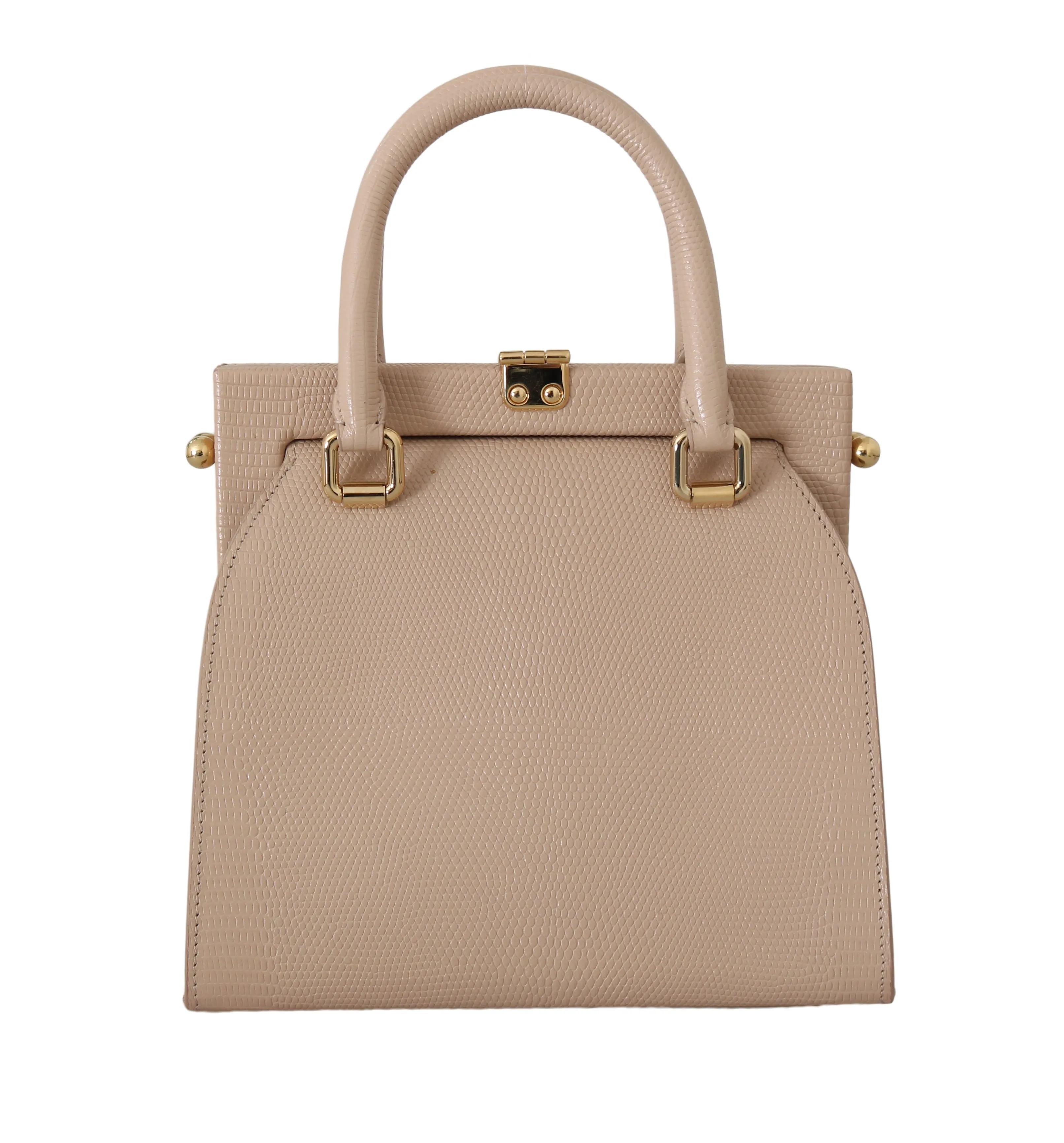Beige Leather Floral Crystal Hand Shoulder Purse