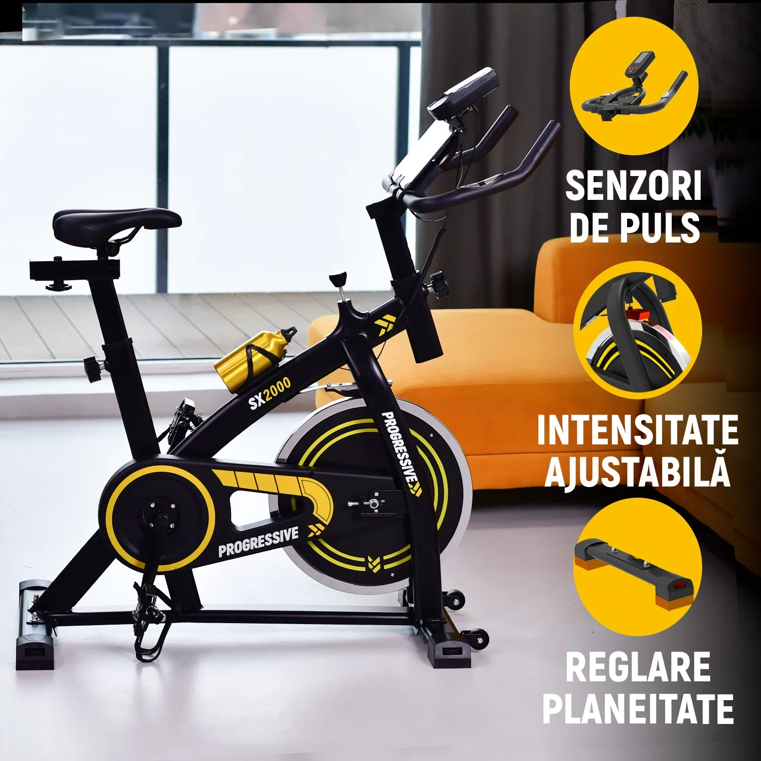 Bicicleta fitness SX2000 (resigilat)